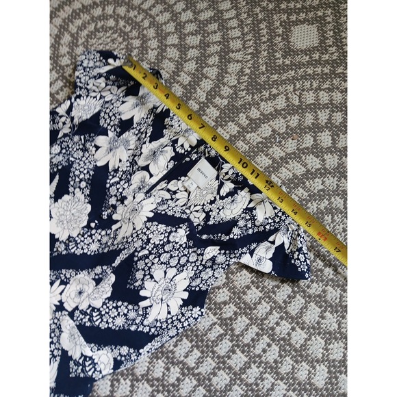 Maeve Cecily Dress Womens XS Fit Flare Sweetheart Blue‎ White Coquette Romantic - Picture 7 of 12